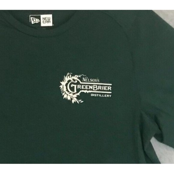 New Era Nelson’s GreenBrier Distillery Shirt Mens Small Tennessee Whiskey Tee - Picture 2 of 7